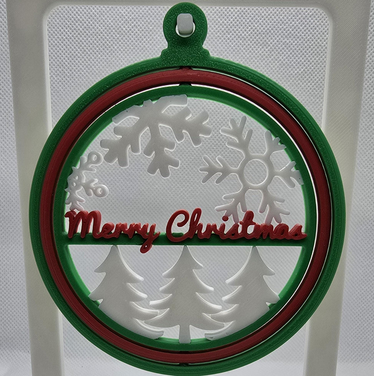 Christmas Spinner Ornament