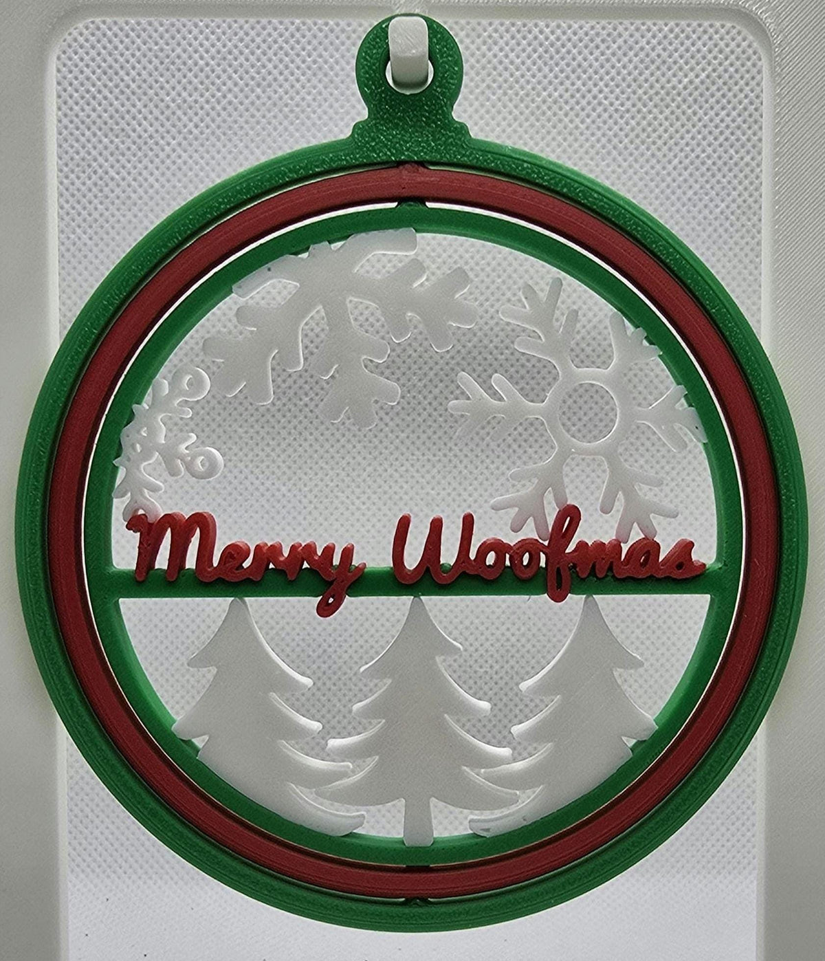 Christmas Spinner Ornament