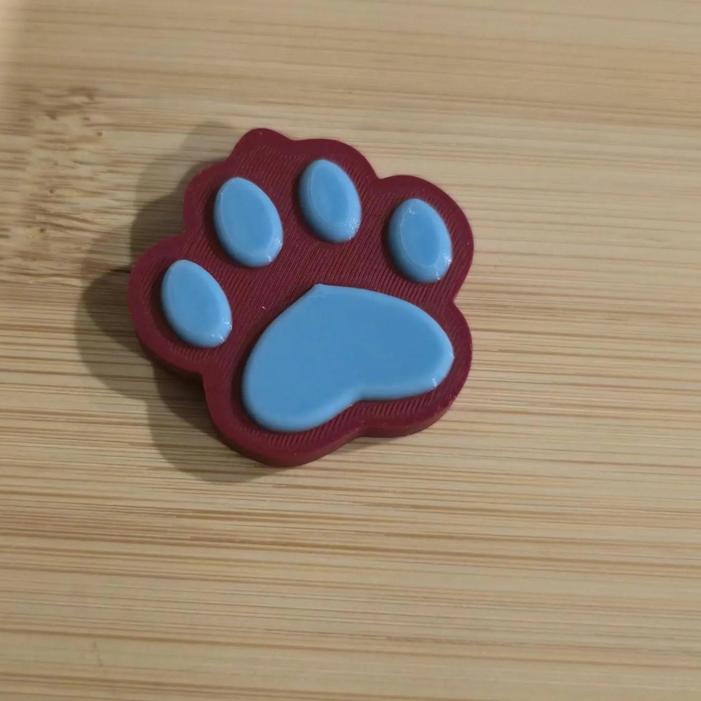 3D Printed Paw Print Magnet | Dog Paw Fridge Magnet | Pet Lover Gift | Dog Mom Gift | Animal Lover Decor